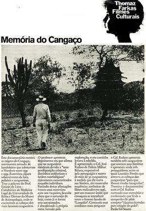 Memória do Cangaço's poster