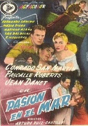 Pasión en el mar's poster