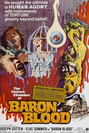 Baron Blood's poster