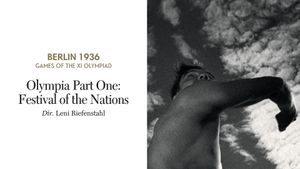 Olympia Part One: Festival of the Nations's poster