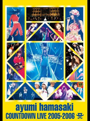 Ayumi hamasaki COUNTDOWN LIVE 2005-2006 A's poster