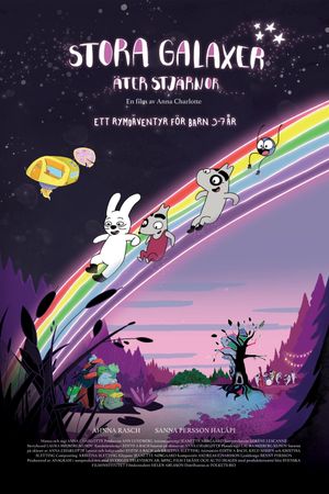 Stora galaxer äter stjärnor's poster
