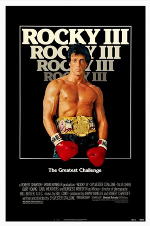 Rocky III's poster