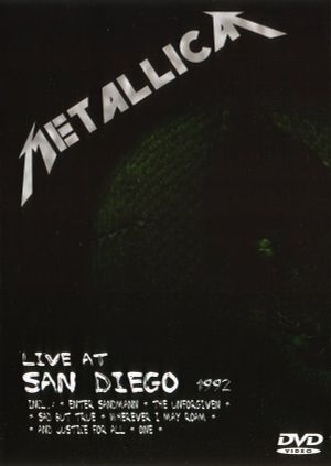 Metallica: Live at San Diego's poster