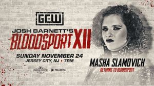 Josh Barnett's Bloodsport XII's poster