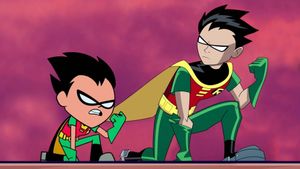 Teen Titans Go! vs. Teen Titans's poster
