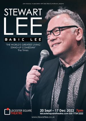 Stewart Lee, Basic Lee: Live at The Lowry's poster