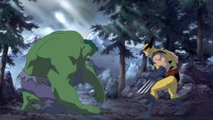 Hulk vs. Wolverine's poster