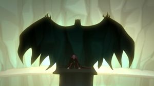 The Batman vs. Dracula's poster