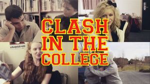 Clash in the College's poster