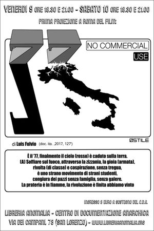 '77 No Commercial Use's poster