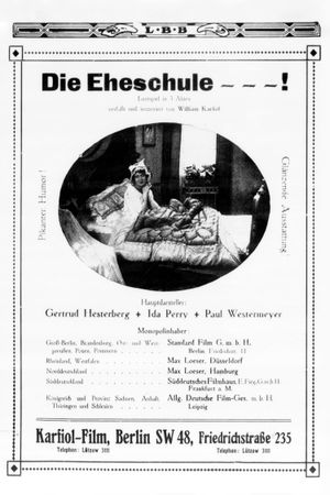 Die Eheschule's poster