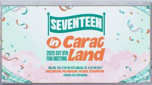SEVENTEEN in CARAT LAND's poster