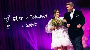 Else + Tommy = sant's poster