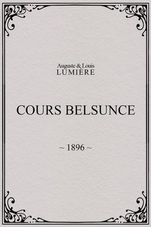 Cours Belsunce's poster