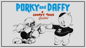 Porky & Daffy's poster