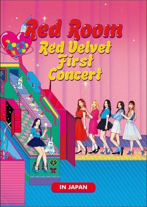 Red Velvet 1st Concert “Red Room” in JAPAN's poster