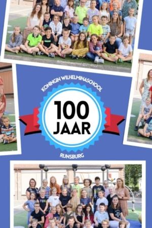 100 jaar Wilhelmina school's poster