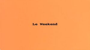 Le Weekend's poster