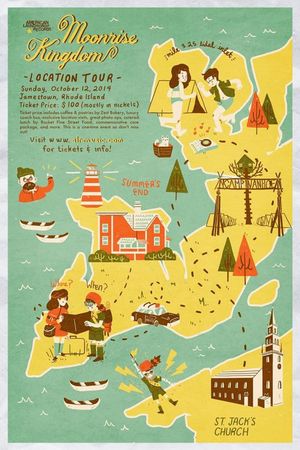 Moonrise Kingdom: Welcome to the Island of New Penzance's poster