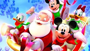 Mickey Mouse Clubhouse - Mickey Redt de Kerstman's poster