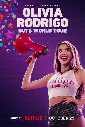 Olivia Rodrigo: GUTS World Tour's poster
