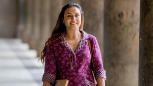 Hichki's poster