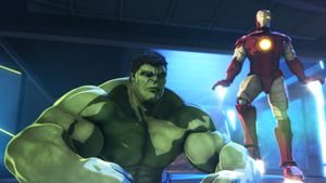 Iron Man & Hulk: Heroes United's poster