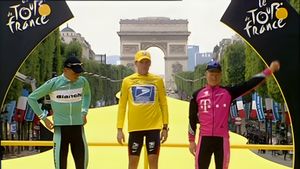100 Jahre Tour de France - Die offizielle Geschichte 1903 - 2003's poster