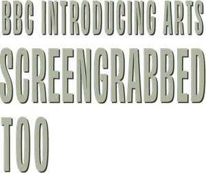 Screengrabbed Too: BBC Introducing Arts's poster