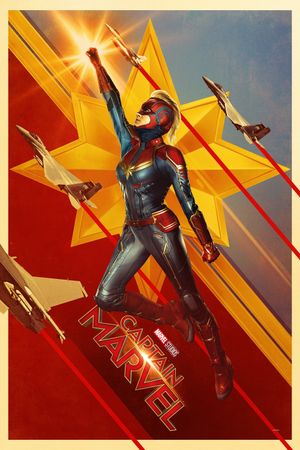 Captain Marvel's poster
