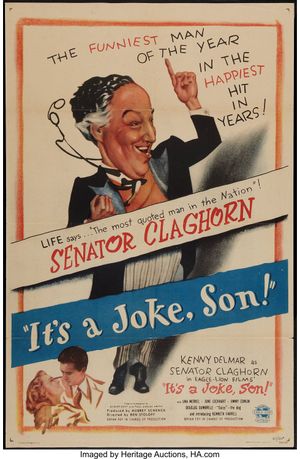 It's a Joke, Son!'s poster