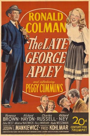 The Late George Apley's poster