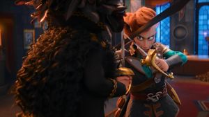 Captain Sabertooth and the Countess of Grel's poster