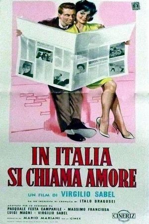 In Italia si chiama amore's poster
