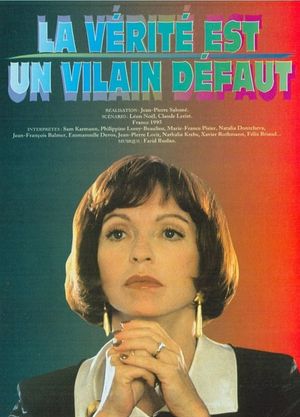 La vérité est un vilain défaut's poster