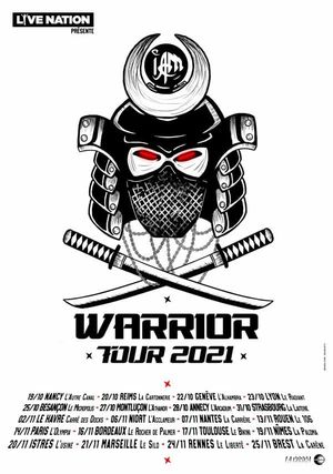 IAM - Warrior Tour 2021 - Live à l'Olympia's poster
