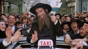 The Mad Adventures of Rabbi Jacob's poster