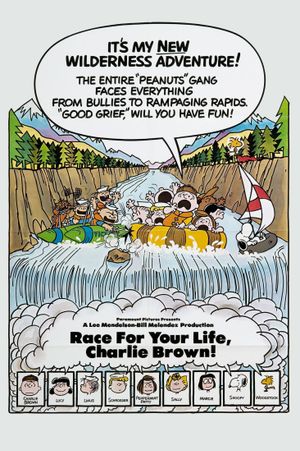 Race for Your Life, Charlie Brown's poster
