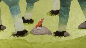 The Teeny-Weeny Fox's poster