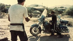 Electra Glide in Blue's poster
