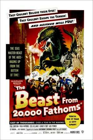 The Beast from 20,000 Fathoms's poster