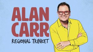 Alan Carr: Regional Trinket's poster