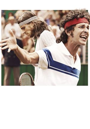 Borg vs. McEnroe's poster