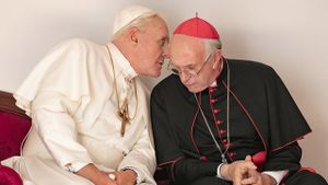 The Two Popes's poster