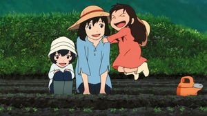 Wolf Children's poster