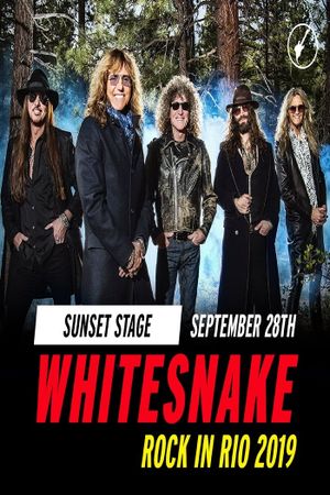 Whitesnake: Rock In Rio 2019's poster