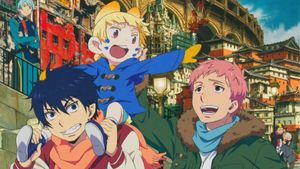 Blue Exorcist: The Movie's poster