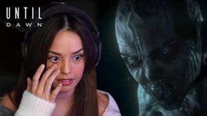 Valkyrae plays Until Dawn Remake's poster