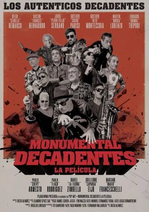 Monumental Decadentes- La Película's poster